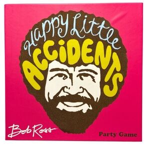 Bob Ross Happy Little‎ Accidents Party Game NEW Ages 10+